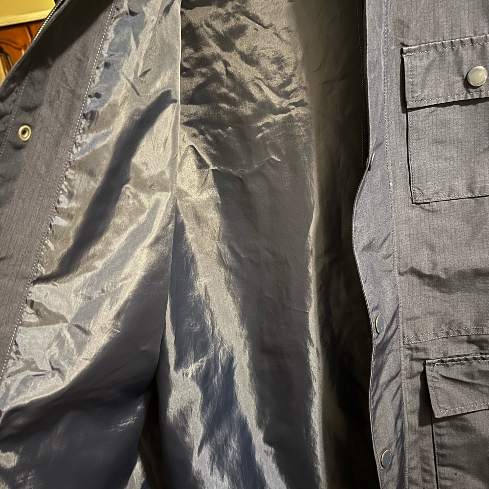 Gap Soft Water Resistant Nylon Parka Jacket - Picture 10 of 14